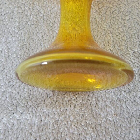 Antique Kralik Czech Art Glass Fan Vase - Picture 6 of 6